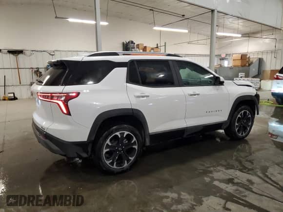 2025 Chevrolet Equinox AWD LT с VIN 3GNAXPEGXSL150001, выставлен на аукционе Copart как лот 46115805 с пробегом 312 миль миль и Списание • Salvage title. История ставок и продаж доступна на DreamBid. Изображение 3.