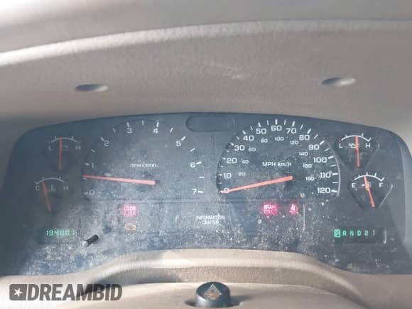 2003 Dodge Durango SLT Plus with VIN 1D4HS58N33F606925, listed as a IAAI auction lot 42470667 with 194,801 mi miles and . Bid and sale history available at DreamBid. Image 7.
