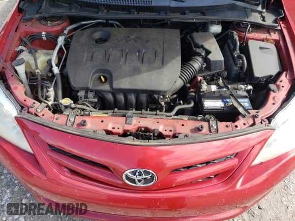 2011 Toyota Corolla S with VIN 2T1BU4EE0BC543074, listed as a Copart auction lot 81825585 with 104,388 mi miles and Salvage title. Bid and sale history available at DreamBid. Image 11.
