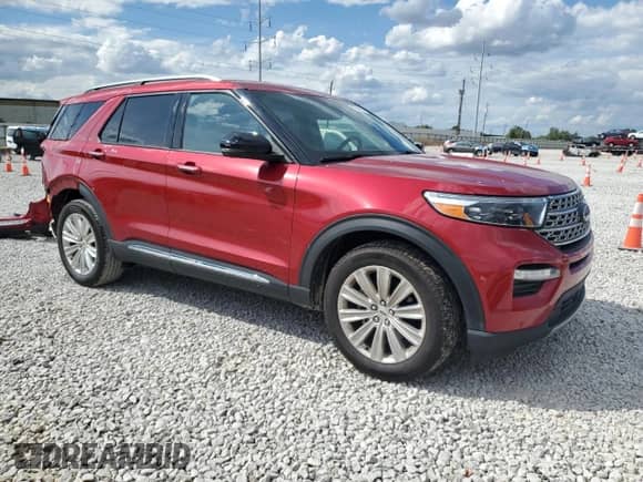 2020 Ford Explorer Limited z VIN 1FMSK8FH4LGA68985, wystawiony jako Copart lot #70509985 z przebiegiem Nie podano mil oraz Szkoda całkowita • Salvage title. Historia ofert i sprzedaży dostępna na DreamBid. Obrazek 4.