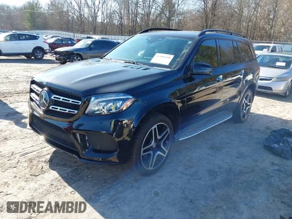 2017 Mercedes-Benz GLS 550 with VIN 4JGDF7DE9HA747550, listed as a IAAI auction lot 41489690 with 125,945 mi miles and . Bid and sale history available at DreamBid. Image 18.
