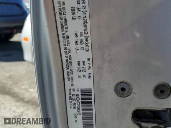 2000 Dodge Neon Highline с VIN 1B3ES46C1YD843672, выставлен на аукционе Copart как лот 46448735 с пробегом 102 574 миль миль и Чистый • Clean title. История ставок и продаж доступна на DreamBid. Изображение 12.