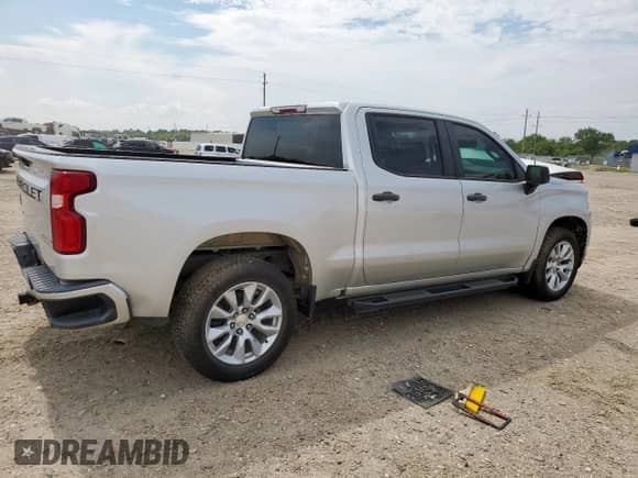 2021 Chevrolet Silverado 1500 Custom z VIN 3GCPWBEK8MG344504, wystawiony jako Copart lot #69458515 z przebiegiem 84 260 mil mil oraz Szkoda całkowita • Salvage title. Historia ofert i sprzedaży dostępna na DreamBid. Obrazek 3.
