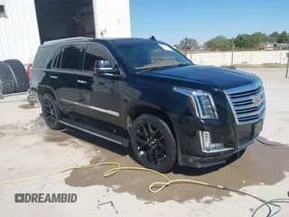 2017 Cadillac Escalade Platinum with VIN 1GYS4DKJ9HR290766, listed as a IAAI auction lot 42739598 with 114,085 mi miles and . Bid and sale history available at DreamBid. Image 1.