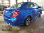 2017 Chevrolet Sonic LT with VIN 1G1JD5SB6H4103389, listed as a Copart auction lot 44377245 with 79,731 mi miles and Salvage title. Bid and sale history available at DreamBid. Image 3.