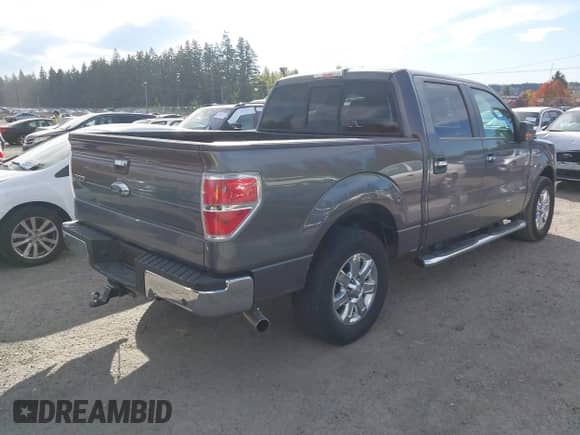 2013 Ford F-150 XL with VIN 1FTFW1CT9DKD08993, listed as a IAAI auction lot 43455467 with 207,161 mi miles and . Bid and sale history available at DreamBid. Image 4.