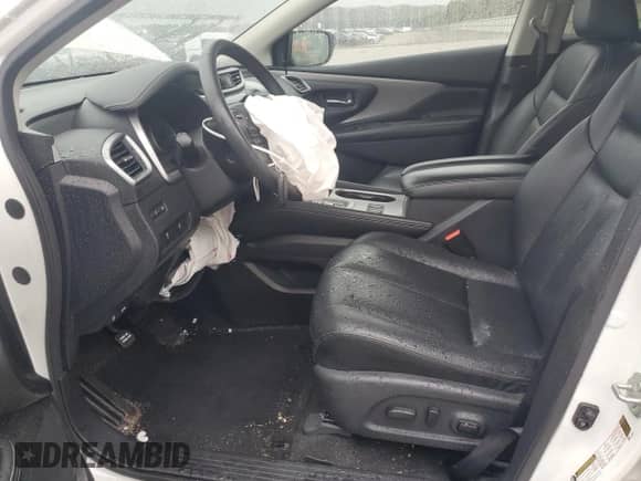 2024 Nissan Murano SV with VIN 5N1AZ2BS8RC102836, listed as a Copart auction lot 63328405 with 9,600 mi miles and Salvage title. Bid and sale history available at DreamBid. Image 7.