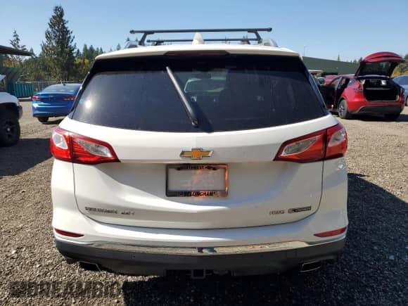 2018 Chevrolet Equinox Premier with VIN 2GNAXWEX4J6241794, listed as a Copart auction lot 80721425 with 58,325 mi miles and Salvage title. Bid and sale history available at DreamBid. Image 6.