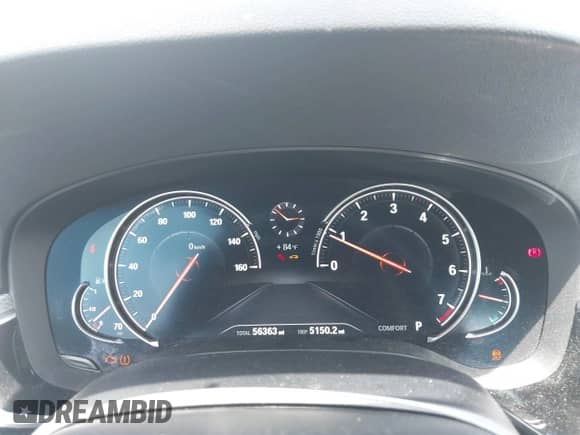 2017 BMW 5 Series 530i xDrive with VIN WBAJA7C39HG904378, listed as a IAAI auction lot 42446351 with 56,363 mi miles and . Bid and sale history available at DreamBid. Image 7.