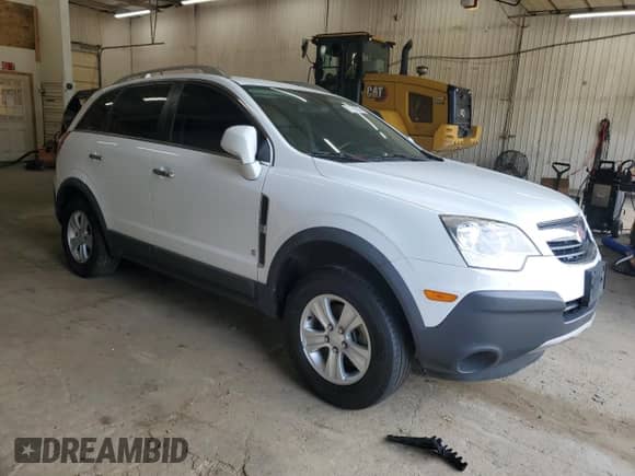 2008 Saturn VUE XE with VIN 3GSDL43NX8S724424, listed as a Copart auction lot 71809705 with 125,685 mi miles and Salvage title. Bid and sale history available at DreamBid. Image 4.