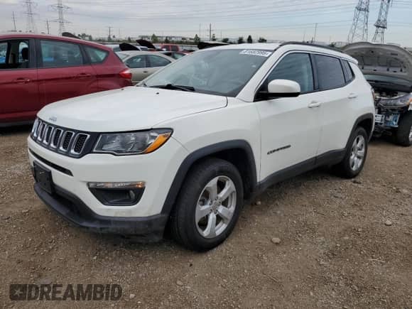 2018 Jeep Compass Latitude с VIN 3C4NJDBB6JT403817, выставлен на аукционе Copart как лот 81682995 с пробегом 115 099 миль миль и Списание • Salvage title. История ставок и продаж доступна на DreamBid. Изображение 1.