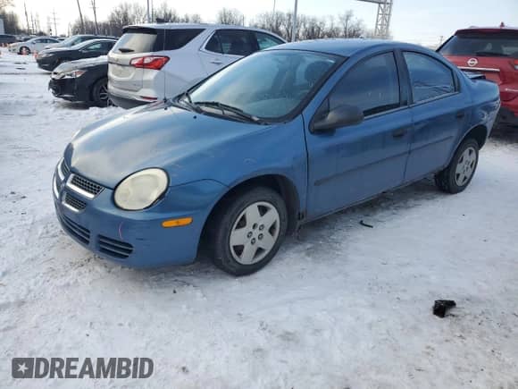 2004 Dodge Neon SE z VIN 1B3ES26C44D526483, wystawiony jako Copart lot #88456065 z przebiegiem 153 540 mil mil oraz Szkoda całkowita • Salvage title. Historia ofert i sprzedaży dostępna na DreamBid. Obrazek 1.