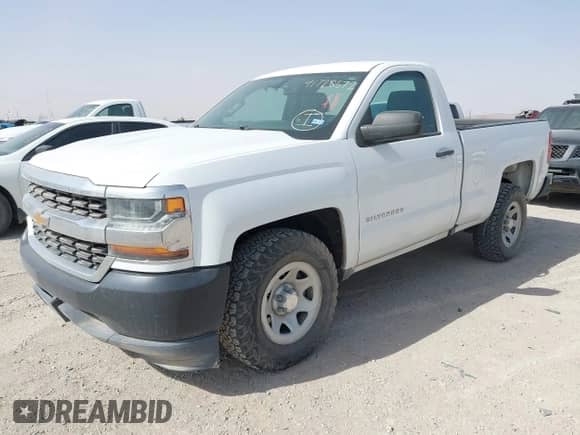 2017 Chevrolet Silverado 1500 Work Truck with VIN 1GCNCNEH9HZ383047, listed as a IAAI auction lot 41720572 with 112,120 mi miles and . Bid and sale history available at DreamBid. Image 6.