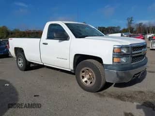 2014 Chevrolet Silverado 1500 Work Truck z VIN 1GCNKPEH4EZ219568, wystawiony jako IAAI lot #43384988 z przebiegiem 138 297 mil mil oraz . Historia ofert i sprzedaży dostępna na DreamBid. Obrazek 1.