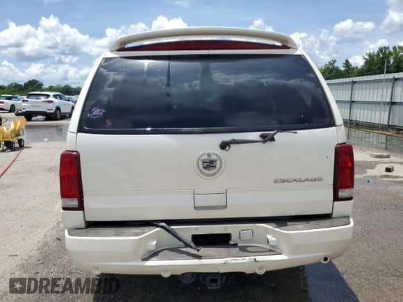 2002 Cadillac Escalade with VIN 1GYEC63T32R219520, listed as a Copart auction lot 60732835 with Not provided miles and Salvage title. Bid and sale history available at DreamBid. Image 6.