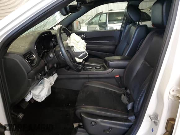 2022 Dodge Durango R/T with VIN 1C4SDJCT0NC223461, listed as a Copart auction lot 80561725 with 67,726 mi miles and Salvage title. Bid and sale history available at DreamBid. Image 7.