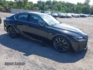 2024 Lexus IS 350 F Sport z VIN JTHGZ1E22R5033942, wystawiony jako IAAI lot #43202207 z przebiegiem 28 648 mil mil oraz . Historia ofert i sprzedaży dostępna na DreamBid. Obrazek 1.