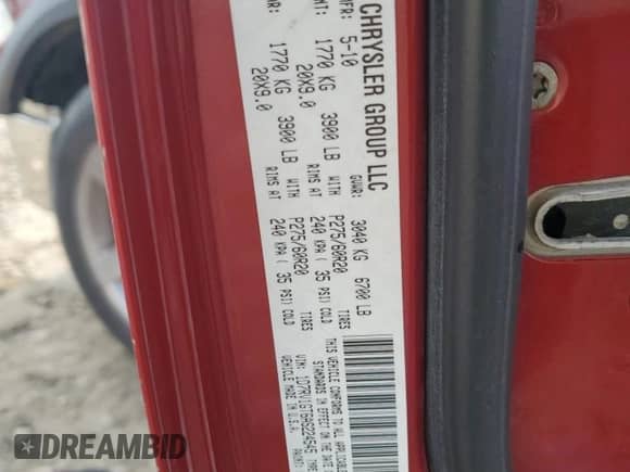2010 Dodge 1500 SLT with VIN 1D7RV1GT6AS224545, listed as a Copart auction lot 66168475 with 247,159 mi miles and Salvage title. Bid and sale history available at DreamBid. Image 12.