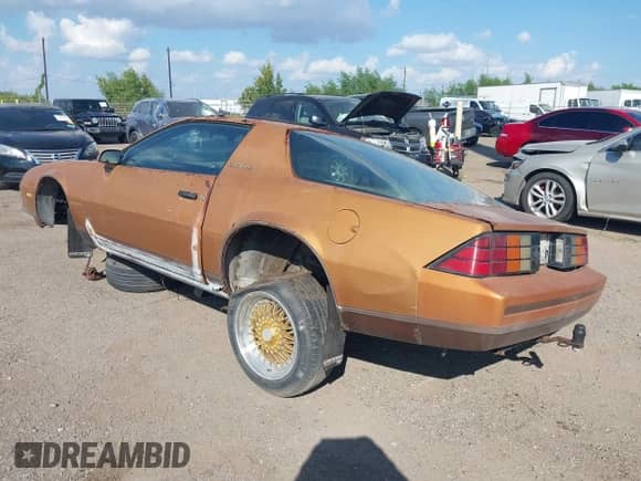 1982 Chevrolet Camaro Berlinetta с VIN 1G1AS8714CL102635, выставлен на аукционе IAAI как лот 43484281 с пробегом 13 754 миль миль и . История ставок и продаж доступна на DreamBid. Изображение 3.