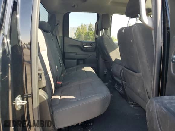2023 Chevrolet Silverado 1500 Custom with VIN 1GCRABEK6PZ176938, listed as a Copart auction lot 65002784 with 26,523 mi miles and Salvage title. Bid and sale history available at DreamBid. Image 10.
