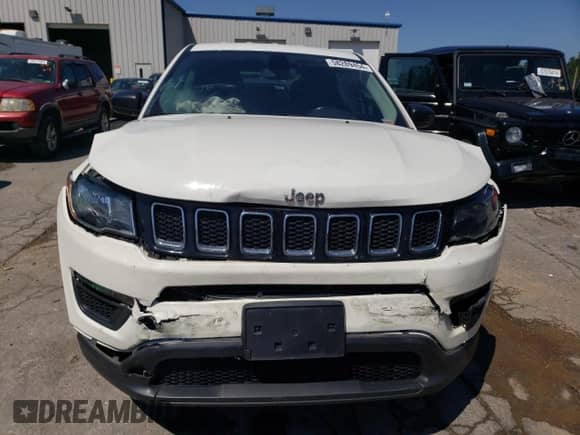 2021 Jeep Compass Upland with VIN 3C4NJDAB4MT554936, listed as a Copart auction lot 58289454 with 60,152 mi miles and Salvage title. Bid and sale history available at DreamBid. Image 5.