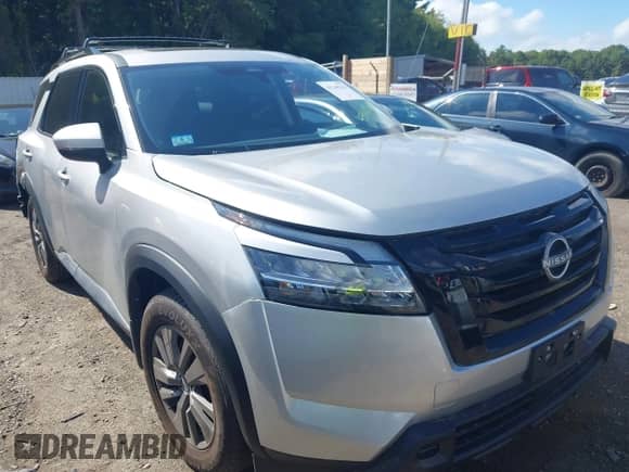 2022 Nissan Pathfinder SV с VIN 5N1DR3BD8NC213806, выставлен на аукционе IAAI как лот 43140329 с пробегом 44 791 миль миль и . История ставок и продаж доступна на DreamBid. Изображение 1.