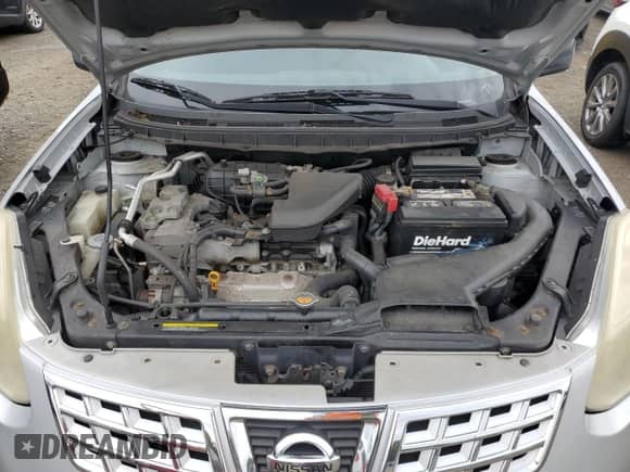 2010 Nissan Rogue S with VIN JN8AS5MV0AW109658, listed as a Copart auction lot 70483405 with 105,308 mi miles and Salvage title. Bid and sale history available at DreamBid. Image 12.