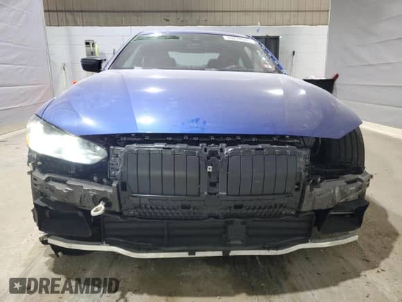 2025 BMW 4 Series M440i xDrive with VIN WBA83DA03SCT29435, listed as a Copart auction lot 59274045 with 7,726 mi miles and Salvage title. Bid and sale history available at DreamBid. Image 5.