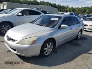 2005 Honda Accord EX-L with VIN 1HGCM66895A034815, listed as a Copart auction lot 80213245 with 209,230 mi miles and Salvage title. Bid and sale history available at DreamBid. Image 1.