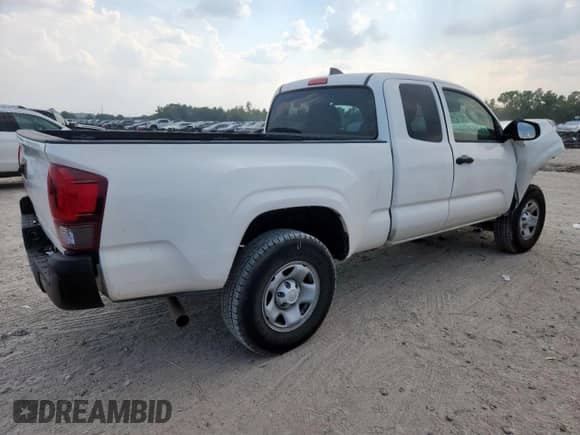 2022 Toyota Tacoma SR with VIN 3TYRX5GN6NT055403, listed as a Copart auction lot 80928205 with 63,337 mi miles and Salvage title. Bid and sale history available at DreamBid. Image 3.