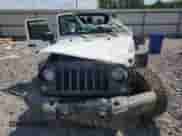 2015 Jeep Wrangler Willys Wheeler with VIN 1C4AJWAG7FL704493, listed as a Copart auction lot 63474255 with Not provided miles and Salvage title. Bid and sale history available at DreamBid. Image 5.