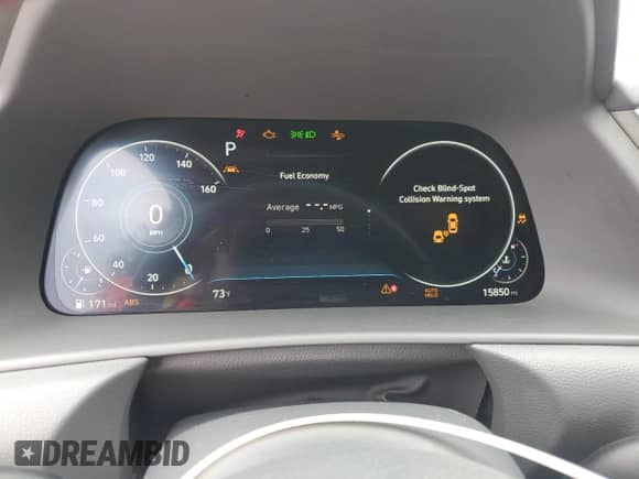 2022 Hyundai Sonata SEL Plus с VIN KMHL44J25NA235094, выставлен на аукционе Copart как лот 81451155 с пробегом 15 850 миль миль и Списание • Salvage title. История ставок и продаж доступна на DreamBid. Изображение 9.