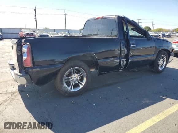 2003 Chevrolet Silverado 1500 with VIN 1GCEC14X93Z102844, listed as a Copart auction lot 80735125 with 116,322 mi miles and Salvage title. Bid and sale history available at DreamBid. Image 3.