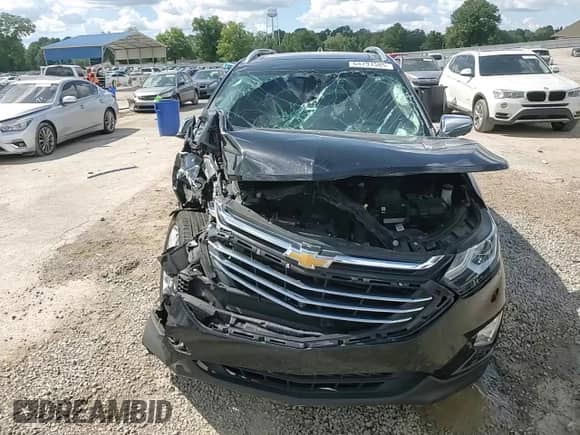 2019 Chevrolet Equinox Premier with VIN 3GNAXNEV9KL209297, listed as a Copart auction lot 64791585 with 105,810 mi miles and Salvage title. Bid and sale history available at DreamBid. Image 14.