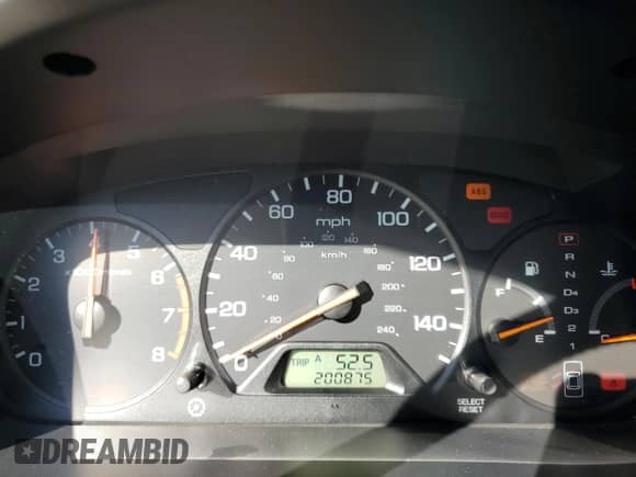 1999 Honda Accord EX with VIN JHMCG6679XC027544, listed as a Copart auction lot 68949985 with 200,875 mi miles and Salvage title. Bid and sale history available at DreamBid. Image 9.