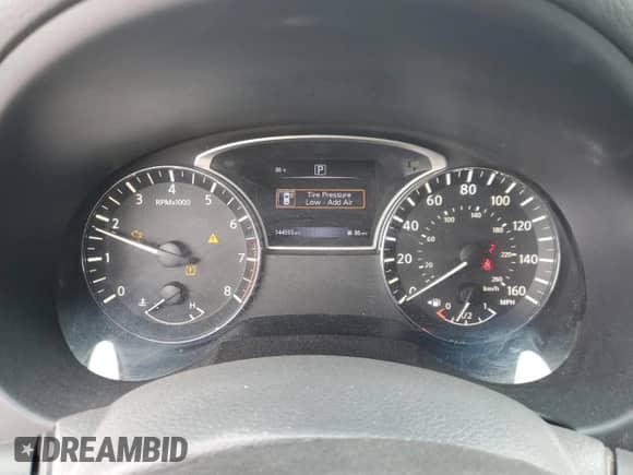 2016 Nissan Altima S with VIN 1N4AL3AP8GC176723, listed as a Copart auction lot 70900065 with 144,593 mi miles and Salvage title. Bid and sale history available at DreamBid. Image 9.