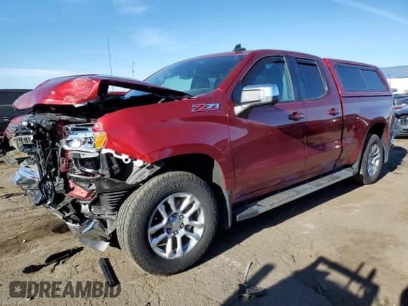 2022 Chevrolet Silverado 1500 LT with VIN 1GCRDDED6NZ556251, listed as a Copart auction lot 77814864 with 19,232 mi miles and Non repairable. Bid and sale history available at DreamBid. Image 1.