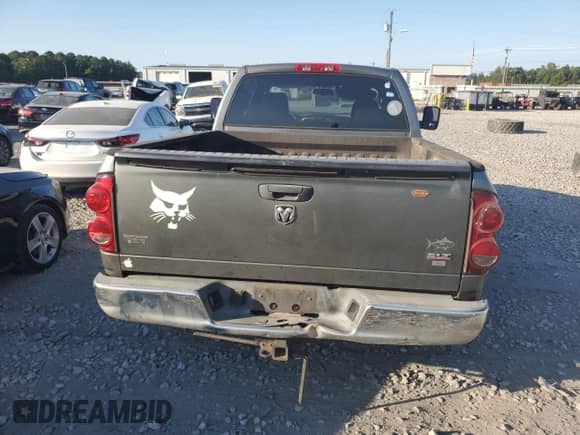 2007 Dodge 2500 SLT with VIN 3D7KR28D67G848719, listed as a Copart auction lot 74172794 with Not provided miles and Salvage title. Bid and sale history available at DreamBid. Image 6.