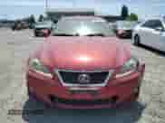 2011 Lexus IS 250 with VIN JTHCF5C24B5045226, listed as a Copart auction lot 59052945 with 166,764 mi miles and Salvage title. Bid and sale history available at DreamBid. Image 5.