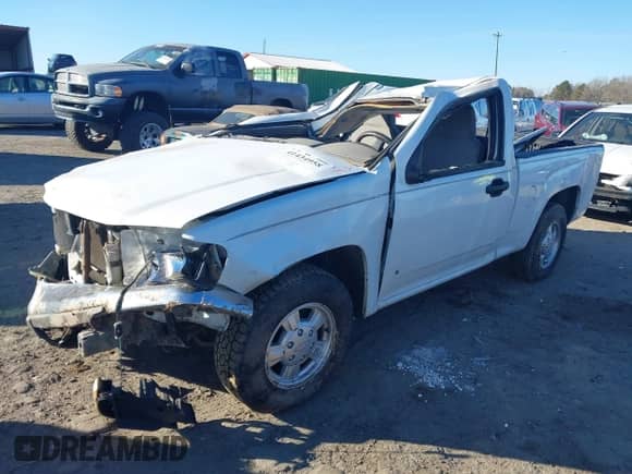 2006 Chevrolet Colorado Work Truck with VIN 1GCCS146668283929, listed as a IAAI auction lot 41434958 with 108,620 mi miles and . Bid and sale history available at DreamBid. Image 2.