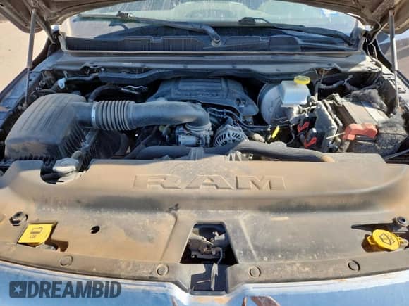 2019 Ram 1500 Big Horn z VIN 1C6SRFFT9KN637534, wystawiony jako Copart lot #61280875 z przebiegiem 70 178 mil mil oraz Czysty tytuł • Clean title. Historia ofert i sprzedaży dostępna na DreamBid. Obrazek 11.