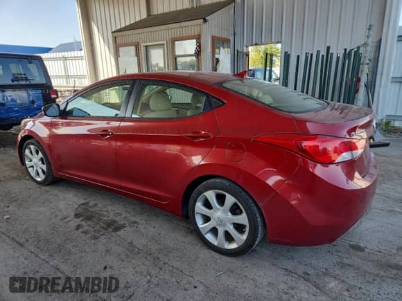 2011 Hyundai Elantra GLS z VIN KMHDH4AE6BU105239, wystawiony jako Copart lot #72010725 z przebiegiem 164 264 mil mil oraz Czysty tytuł • Clean title. Historia ofert i sprzedaży dostępna na DreamBid. Obrazek 2.
