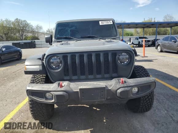 2022 Jeep Wrangler Unlimited Rubicon with VIN 1C4HJXFG5NW194638, listed as a Copart auction lot 65773575 with 31,403 mi miles and Salvage title. Bid and sale history available at DreamBid. Image 5.