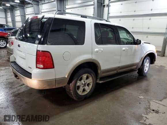 2003 Ford Explorer with VIN 1FMZU84K33ZB53800, listed as a Copart auction lot 46228105 with 185,178 mi miles and Non repairable. Bid and sale history available at DreamBid. Image 3.
