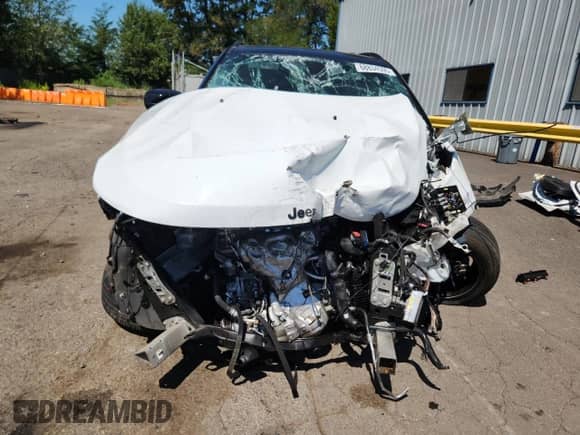 2022 Jeep Compass Altitude with VIN 3C4NJDBB1NT194489, listed as a Copart auction lot 68834595 with Not provided miles and Salvage title. Bid and sale history available at DreamBid. Image 5.
