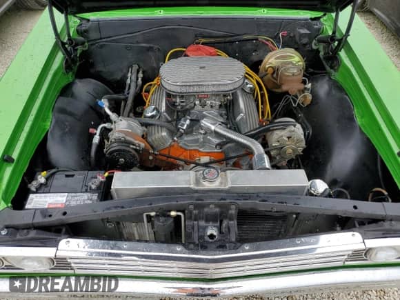 1964 Chevrolet Malibu с VIN 45867K163988, выставлен на аукционе Copart как лот 77825484 с пробегом 37 миль миль и Списание • Salvage title. История ставок и продаж доступна на DreamBid. Изображение 11.