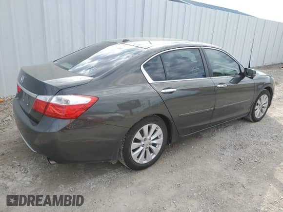 2013 Honda Accord EX-L with VIN 1HGCR2F89DA021961, listed as a Copart auction lot 85113215 with 125,022 mi miles and Salvage title. Bid and sale history available at DreamBid. Image 3.