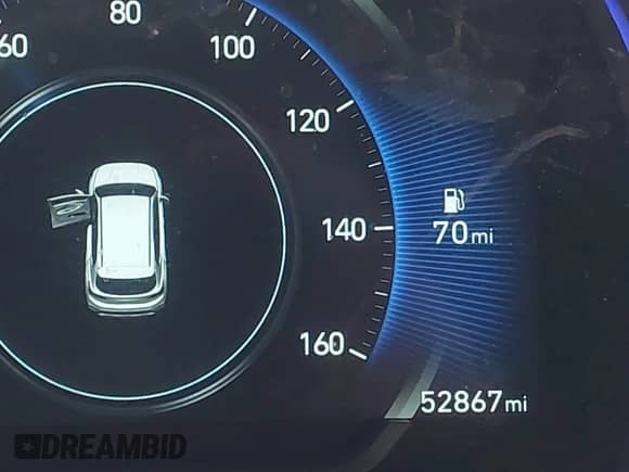 2020 Hyundai Santa Fe Limited with VIN 5NMS53AA1LH220156, listed as a IAAI auction lot 42181295 with 52,867 mi miles and . Bid and sale history available at DreamBid. Image 16.