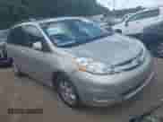 2009 Toyota Sienna XLE with VIN 5TDZK22C79S257834, listed as a IAAI auction lot 43212146 with 184,750 mi miles and . Bid and sale history available at DreamBid. Image 1.