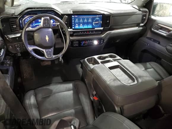 2022 Chevrolet Silverado 1500 LT with VIN 1GCRDDED3NZ587604, listed as a Copart auction lot 56754485 with 45,744 mi miles and Salvage title. Bid and sale history available at DreamBid. Image 8.